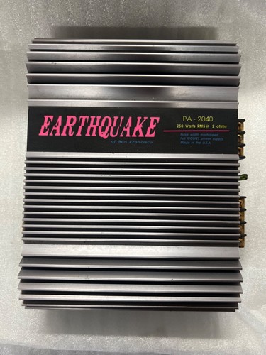 Amplificatore earthquake - amplificatore,