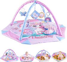 Tappeto gioco neonato - gioco, unicorno
