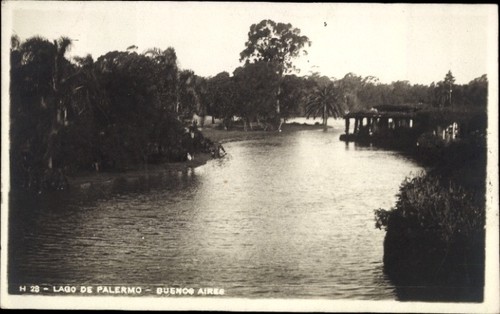 Cartolina palermo buenos aires - cartolina,