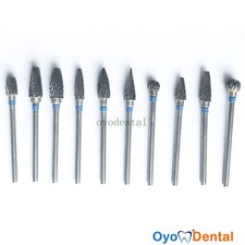 10Pcs Frese dentale per