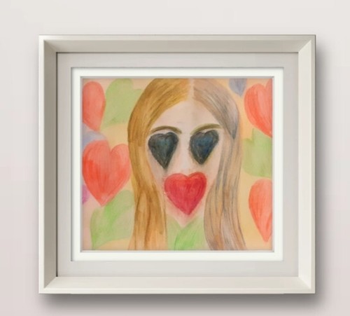 Acquerello originale amore - originale, -amore