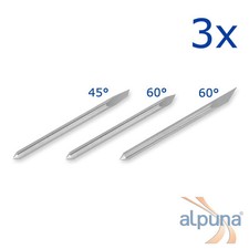 3 lame plotter per PCUT 45°