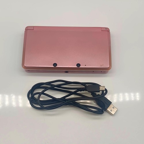 Console nintendo 3ds pink rosa - console,