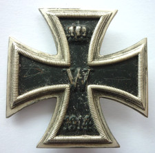 Ordine, Prussia, Croce Di Ferro 1ª Classe 1914-1918 Forma Piatta (Art.7450)