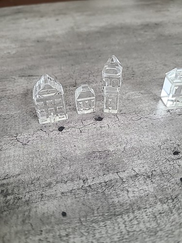 Swarovski 6pc crystal city - 6pc,