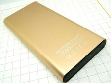 POWER BANK 5V 10000 mAh 2 PORTE USB 1x MICRO USB, 1x USB C INDICATORE CARICA #