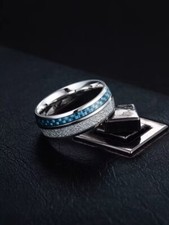 Anello da uomo 8 mm anello in