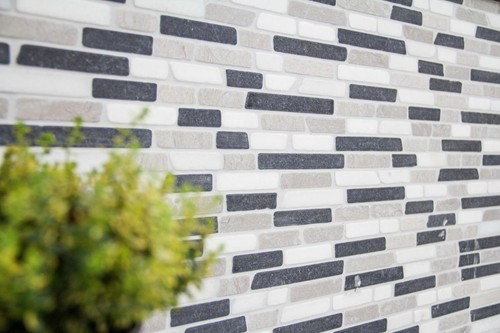 Mosaico mattone marmo natural - mosaico,
