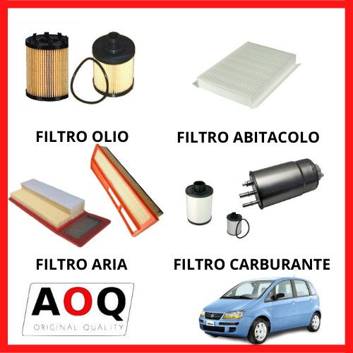 Aoq kit tagliando fiat idea - aoq-kit,