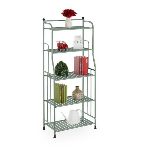 Scaffale metallo ripiani - scaffale, 5