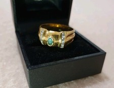 Anello Oro 750  18 Kt Con