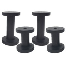  4 rocchetti di legno per