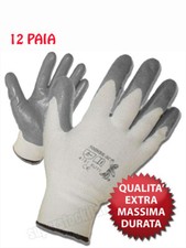 12 PAIA GUANTI DA LAVORO