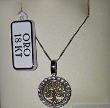 Collana e ciondolo albero