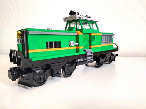 Lego city train moc - , custom
