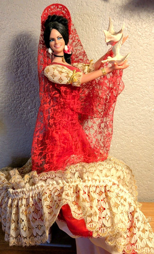 Bambola ballerina flamenco