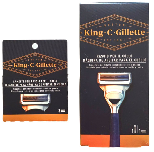 King gillette rasoio - c.,