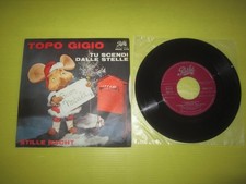 TOPO GIGIO-TU SCENDI DALLE STELLE/STILLE NACHT-PATHE'45AQ 1175 NM/NM 1961 ITALIA