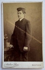 orig. Foto CDV fotografia uomo