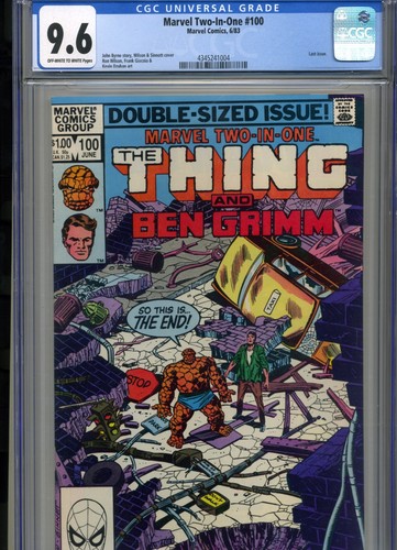 Marvel two one 100 cgc - two, in