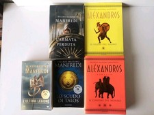 Lotto 5 Libri Valerio Massimo Manfredi 