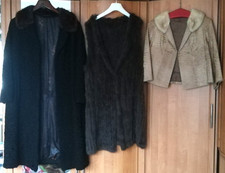 3x cappotto di pelliccia
