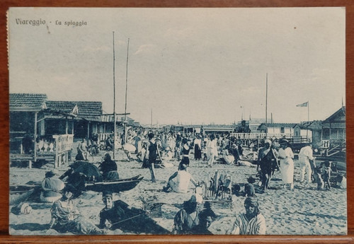 Cartolina viareggio animata - cartolina,