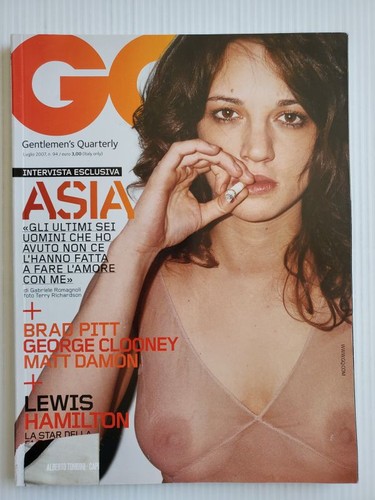 2007 italy mag asia argento - italy,