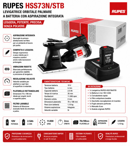 Rupes minilevigatrice orbitale - rupes,