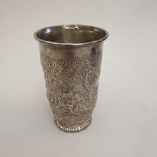 Antico  Bicchiere In Argento