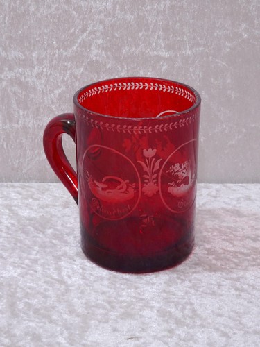 Antico rubino bäderglas - antico,