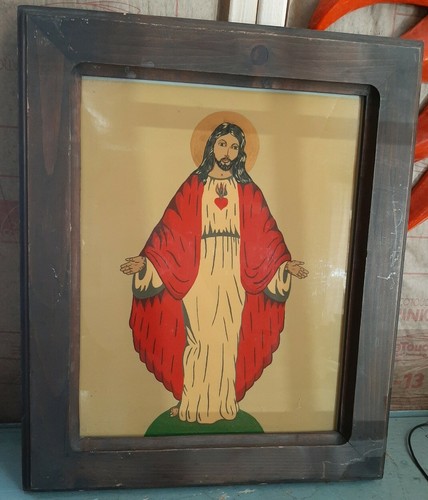 Vintage rovescio dipinto - , su