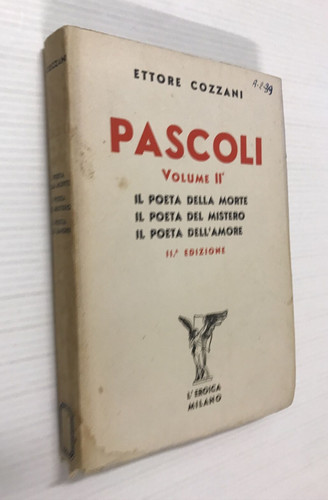 Giovanni pascoli poeta - 2, il