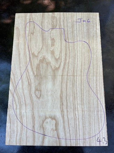 Swamp ash corpo chitarra pezzo - swamp,