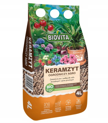 Argilla espansa biovita - argilla, mm