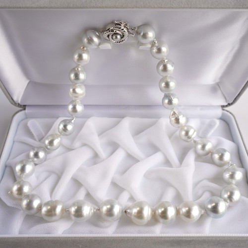 Collana perle bianche - di,