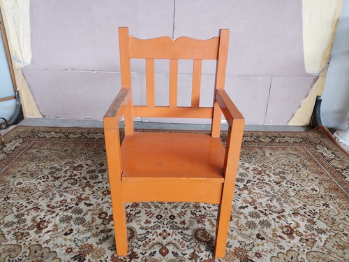 Sedia massello verniciata - sedia,
