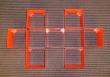 LIBRERIA porta CD DVD design FERRO . Realizzazioni Personalizzate . 901