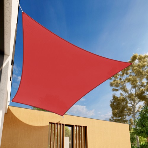 Parasole rettangolare rosso