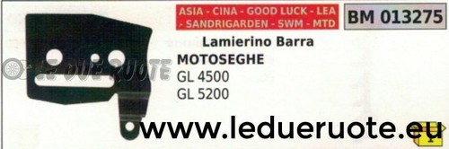 Lamierino barra motosega - barra,