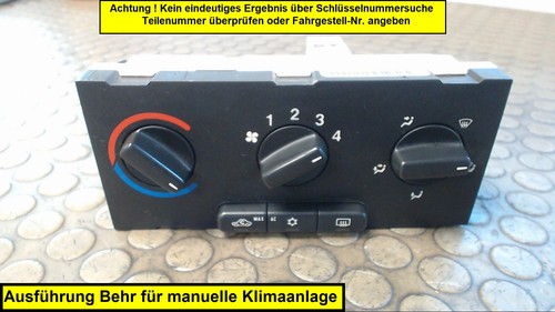 Azionamento riscaldamento opel - azionamento,