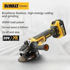 DEWALT DCG405N Smerigliatrice Angolare a Batteria - Gialla- in scatola marrone