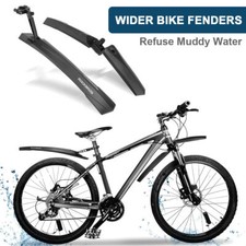 ROCKBROS Set Parafanghi Bici Regolabili MTB Bici Sgancio Rapido Anteriore Posteriore