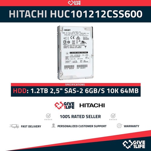 Hitachi huc101212css600 2tb - hitachi,