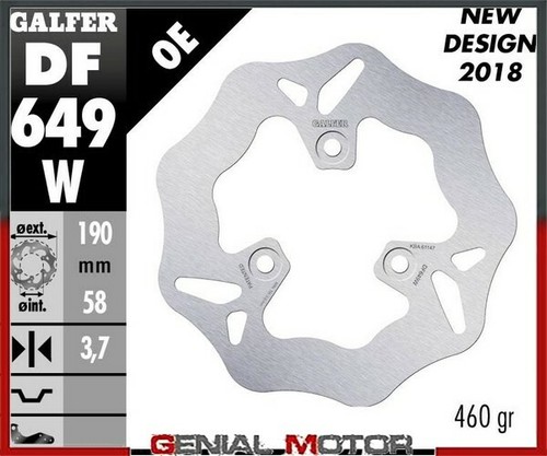 Galfer disco freno anteriore - galfer,