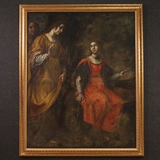 Dipinto religioso olio su tela