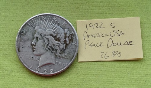 Dollaro 1922 argento usa pace - usa,