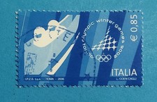 H2541- ITALIA -ITALY 2006 GIOCHI OLIMPICI INVERNALI TORINO 2006 € 0,85 USATO