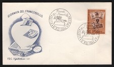 FDC Italia 1964 Giornata del Francobollo - Tema SPORT