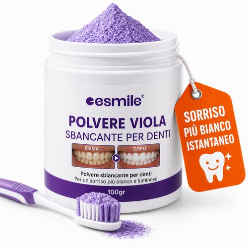 Polvere sbiancante denti - polvere,